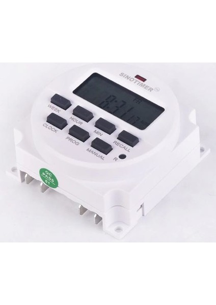 Dijital 220 V Ac Haftalık 7 Gün Programlanabilir Zamanlayıcı Anahtarı ile Ul Listelenen Röle 16 indirimleri