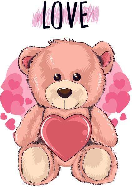 Seni Seviyorum Kartpostal Tebrik Kartı