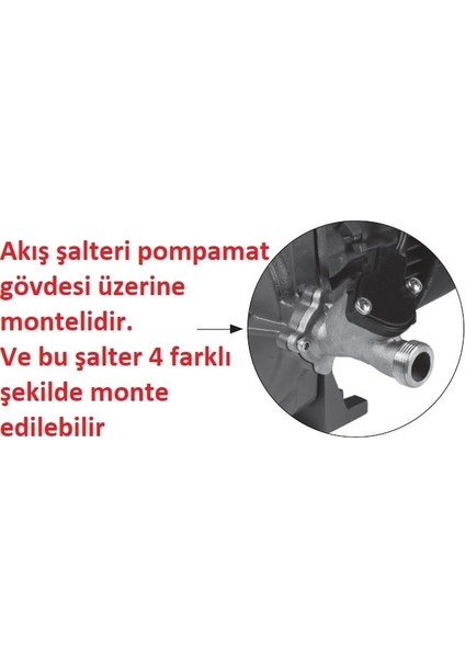 K 40/19 Ha Pompamat - Mini Hidrofor - 250 Watt modelleri