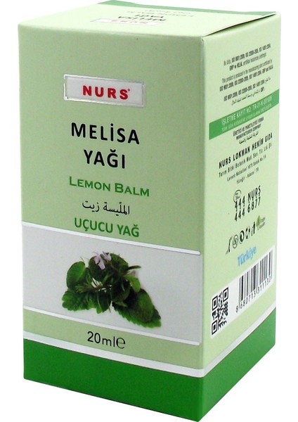 Melisa Yağı 20 ml