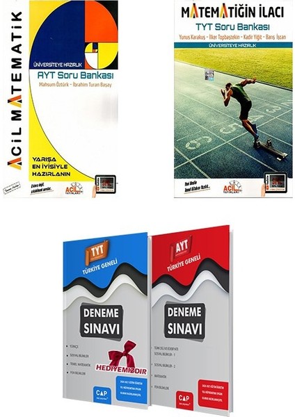 AYT Matematik Soru Bankası + TYT Matematiğin İlacı 1