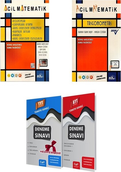 Matematik Polinomlar + Matematik Trigonometri Seti