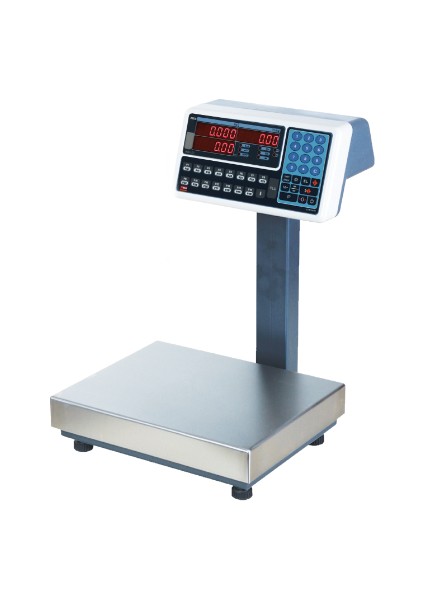 28X35 Paslanmaz Kefeli LED Tutar Hesaplamalı Baskül 60 kg