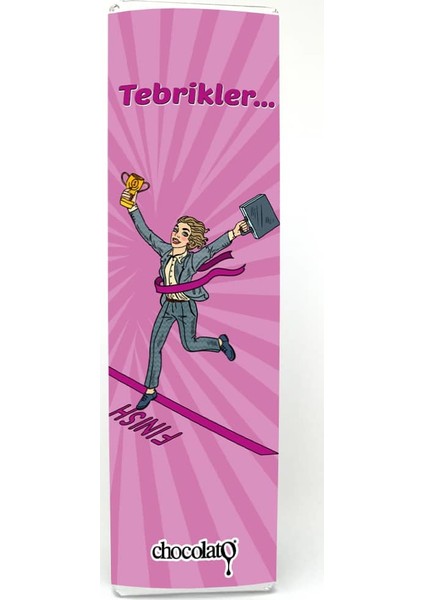 Tebrikler 300 gr Sütlü Tablet Çikolata