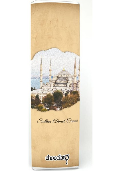 Sultan Ahmet Camii 300 gr Bitter Tablet Çikolata
