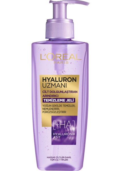 L'Oréal Paris Loreal Paris Hyaluron Uzmanı Cilt Dolgunlaştıran Arındırıcı Temizleme Jeli