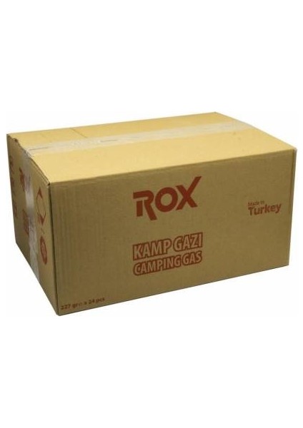 Rox Kamp Ocak Gazı Valfli Kartuş 227GR - 3 Adet