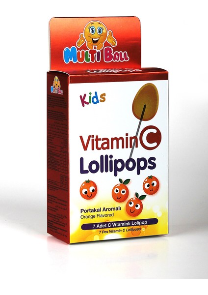 Kids Vıtamın C Lollıpops