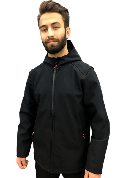 Softshell Mont Erkek Siyah BAV160 Bbb