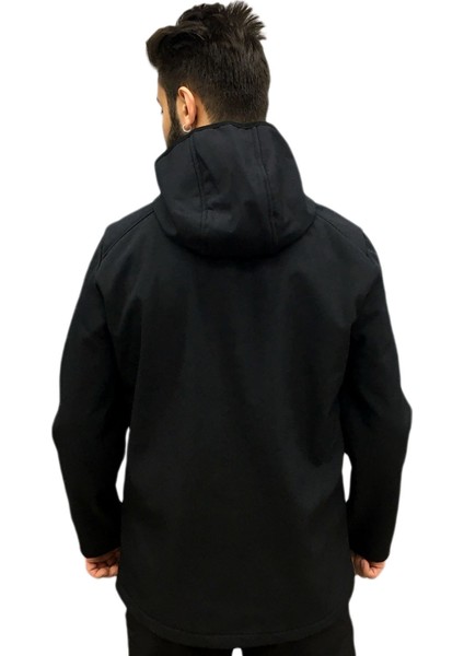 Softshell Mont Erkek Siyah BAV160 Bbb