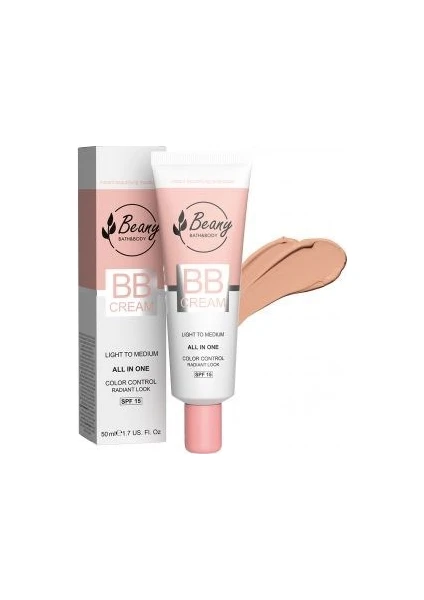 Beany Bb Cream 15 Spf Orta-Koyu, 50 ml