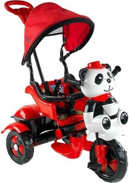 Baby Hope Babyhope 127 Little Panda Ebeveyn Kontrollü Tenteli Müzikli Tricycle Üç Teker Bisiklet
