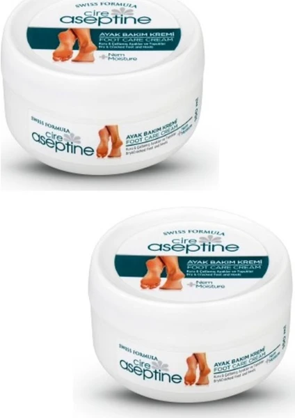 Cire Aseptine 2 x  Ayak Bakım Kremi 150 ml