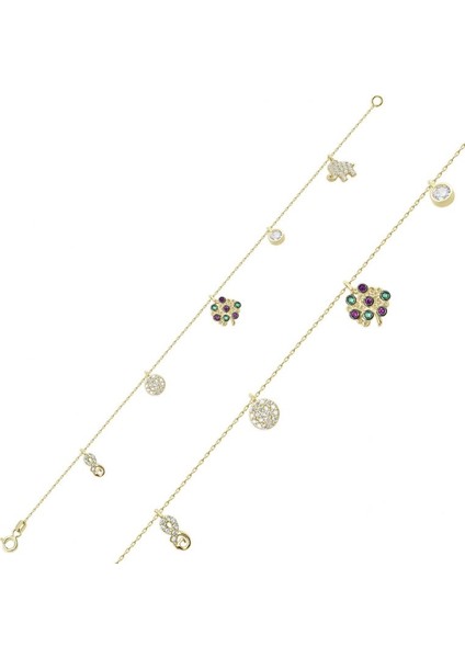 Hayat Ağacı, Sonsuzluk, Fil Motifli Şans Bilekliği