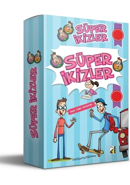 Süper İkizler (10 Kitap Takım) - Nehir Aydın Gökduman