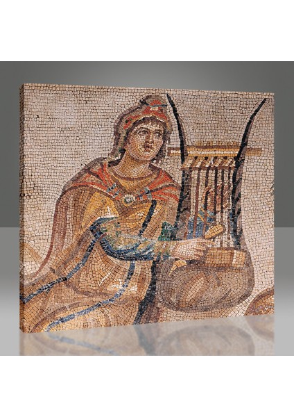 Orpheus Playing Lyre Tablo