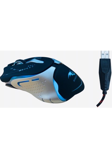 Rmx-52 Optik Gaming Işıklı Oyuncu Mouse