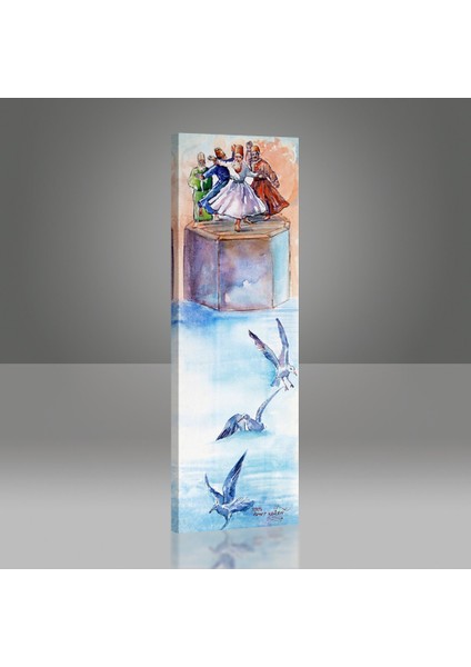 Suluboya, Semazenler Tablo modelleri