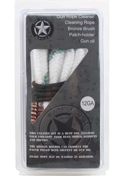 Optics 12GA Boresnake Namlu Temizlik Ipi - Scck-05