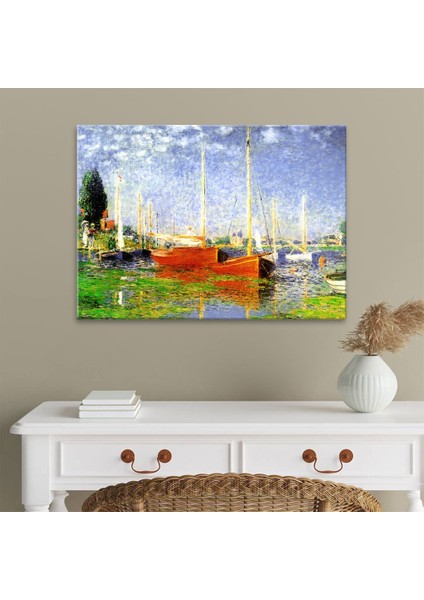 Argenteuil' De Kayıklar Tablo fiyatları
