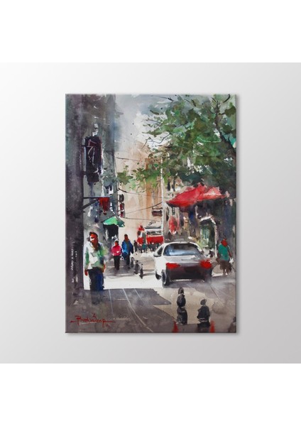 Suluboya Cadde Tablo