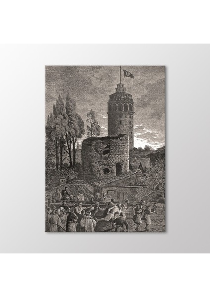 Galata Kulesi Tablo