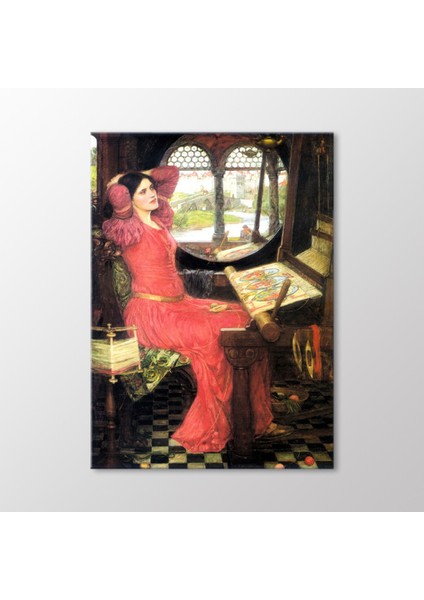 Shalott Leydisi Gölgelerden Yorulduğunu Söyledi, 1916 Tablo