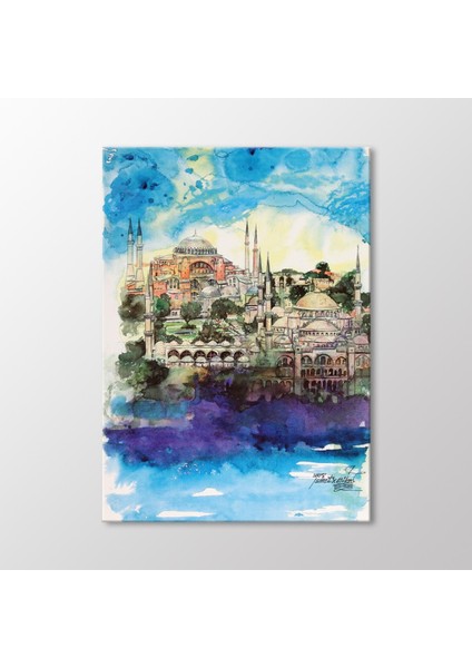Suluboya, Sultanahmet ve Ayasofya Camii Tablo