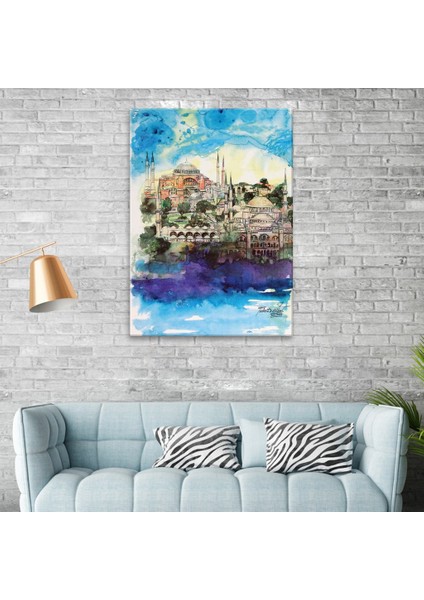 Suluboya, Sultanahmet ve Ayasofya Camii Tablo