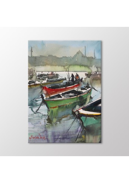 Suluboya Tekneler ve Istanbul Tablo