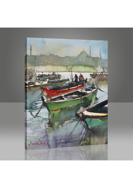 Suluboya Tekneler ve Istanbul Tablo modelleri