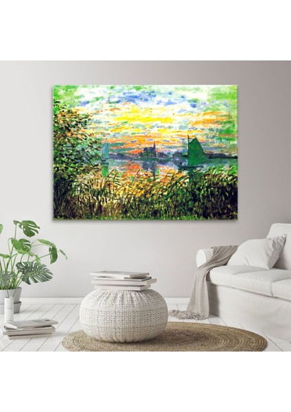 Lavacourt Manzarası, 1880 Tablo fiyatları