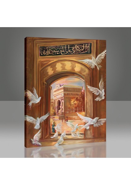 Kapıdaki Güvercinler Tablo modelleri