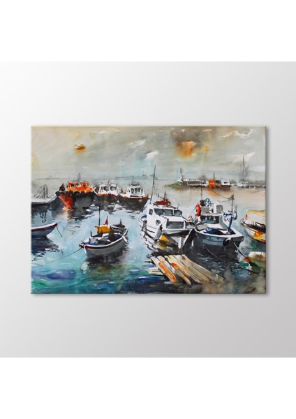 Suluboya Tekneler ve Istanbul Tablo
