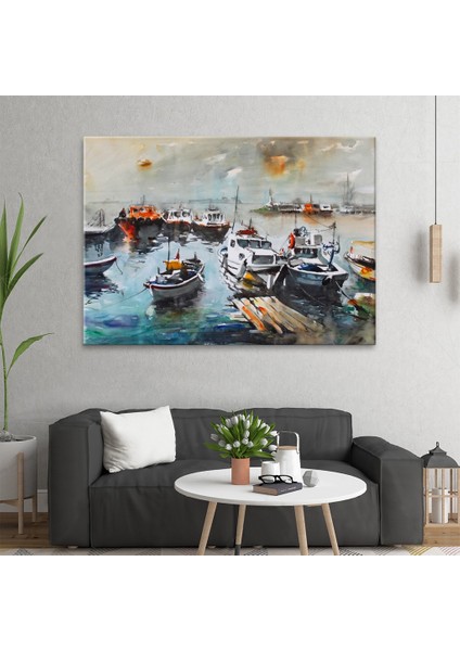 Suluboya Tekneler ve Istanbul Tablo
