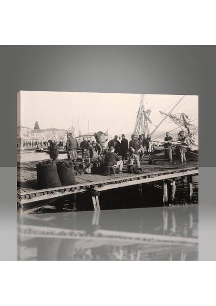 Beşiktaş Firewood Pier, 1890 Tablo modelleri