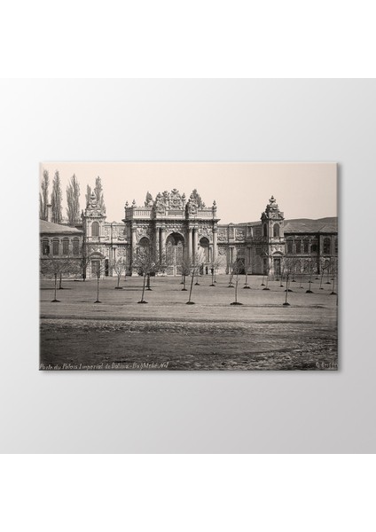 Dolmabahçe Sarayı Treasury Gate, 1880 Tablo