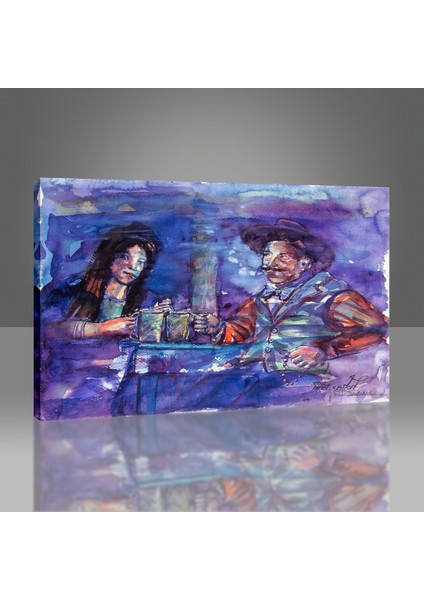 Suluboya, Soyut Tablo modelleri