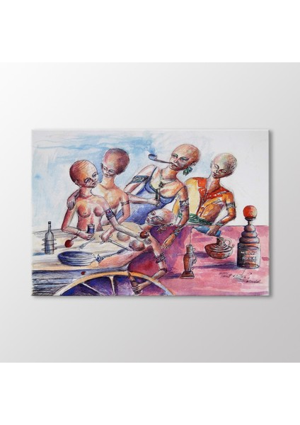 Suluboya, Soyut Tablo