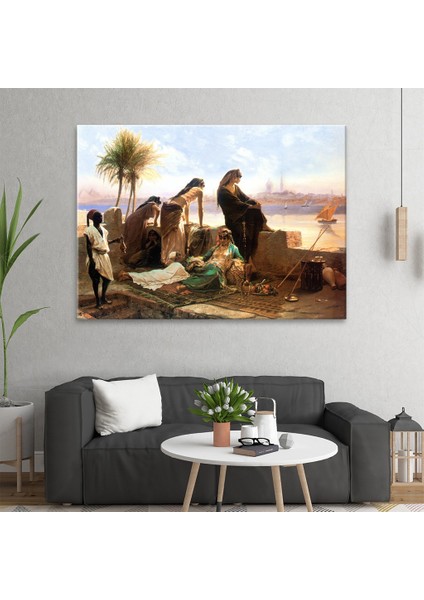 Nil Kenarında Bir Teras 1878 Tablo fiyatları