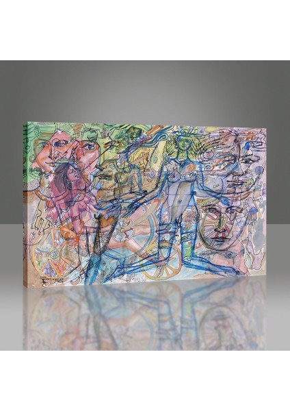 Suluboya, Soyut Tablo modelleri