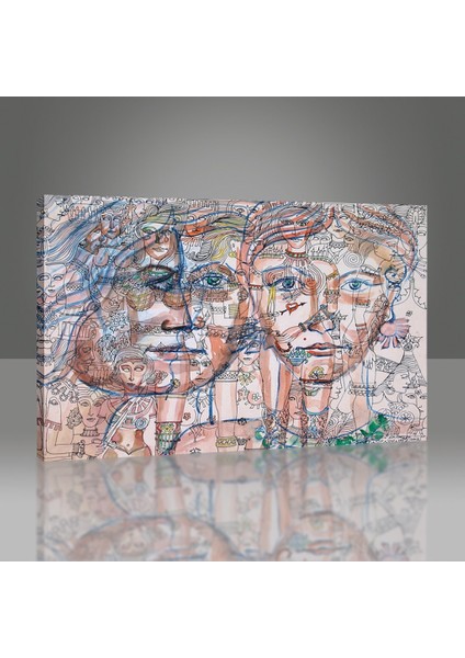 Suluboya, Soyut Tablo modelleri