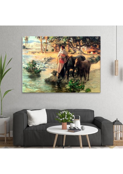 Atlara Su Veren Kadın 1921 Tablo fiyatları