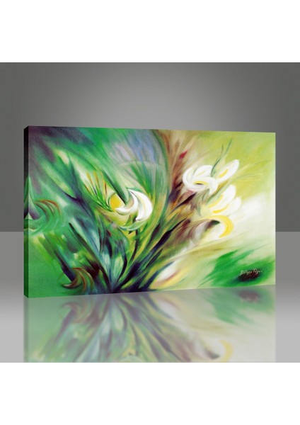 Soyut Çiçekler Tablo modelleri