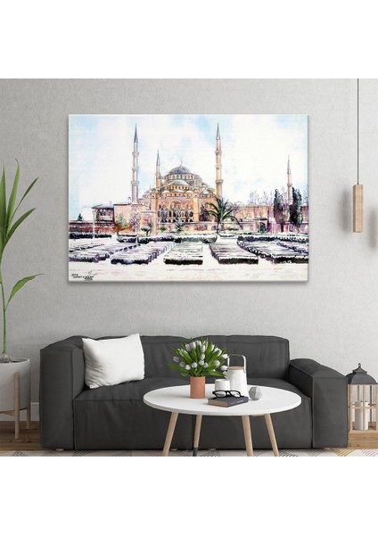 Suluboya, Sultanahmet Camii Tablo