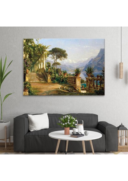 Como Gölünde Bir Teras Tablo fiyatları