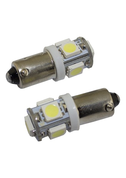 53 Led Ampul 5 SMD Beyaz 2'li Set 24V / LAAM639