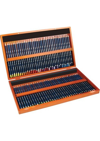 : Watercolour : Kuru-Sulu Boya Kalem Seti : 72 Renk Ahşap Kutu fiyatları