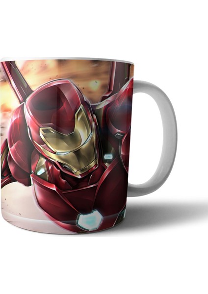 Iron Man / Demir Adam Kupa Bardak Model 1