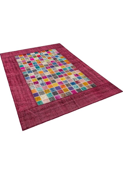 Patchwork Sbt Mozaık Red 170X240CM 4.08M2 Patchwork Halı